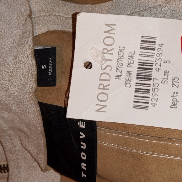 TROUVE genuine leather moto vest- Brand new - Picture 7 of 7